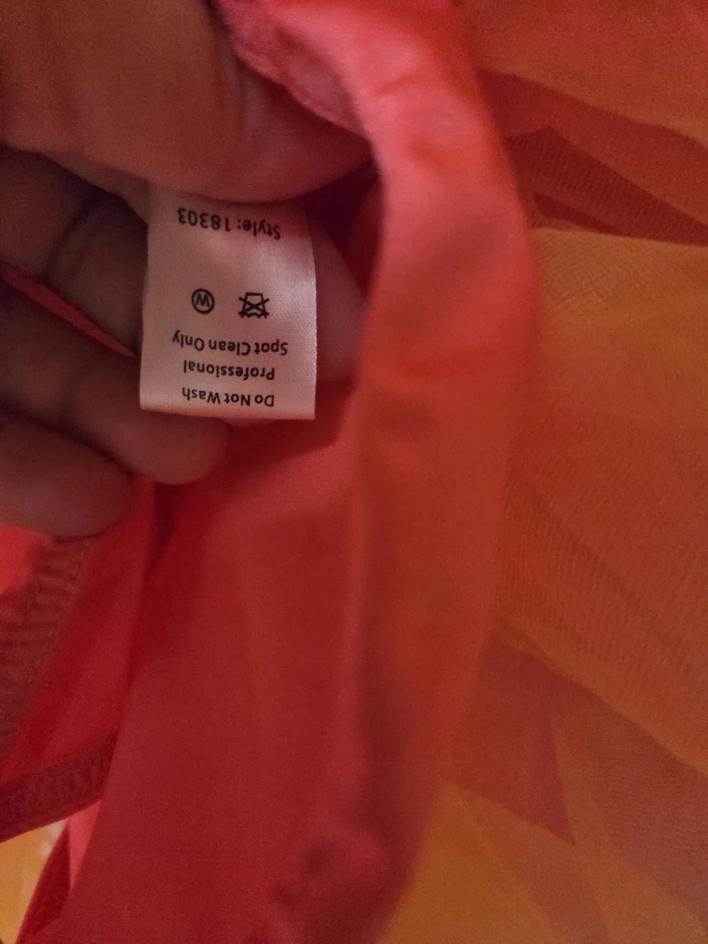 Girls Neon Pink & Yellow Layered Tulle Dance Costume